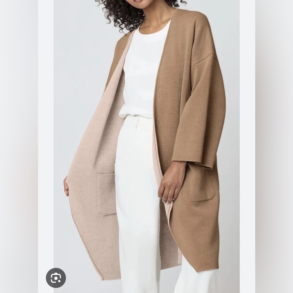 Like New Cuyana Reversible Alpaca Knitted Coat XS/S